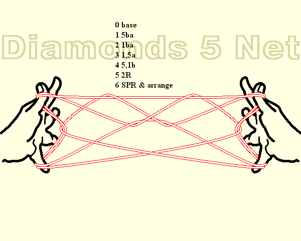 Diamonds 5 Net