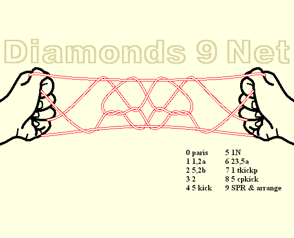 Diamonds 9 Net